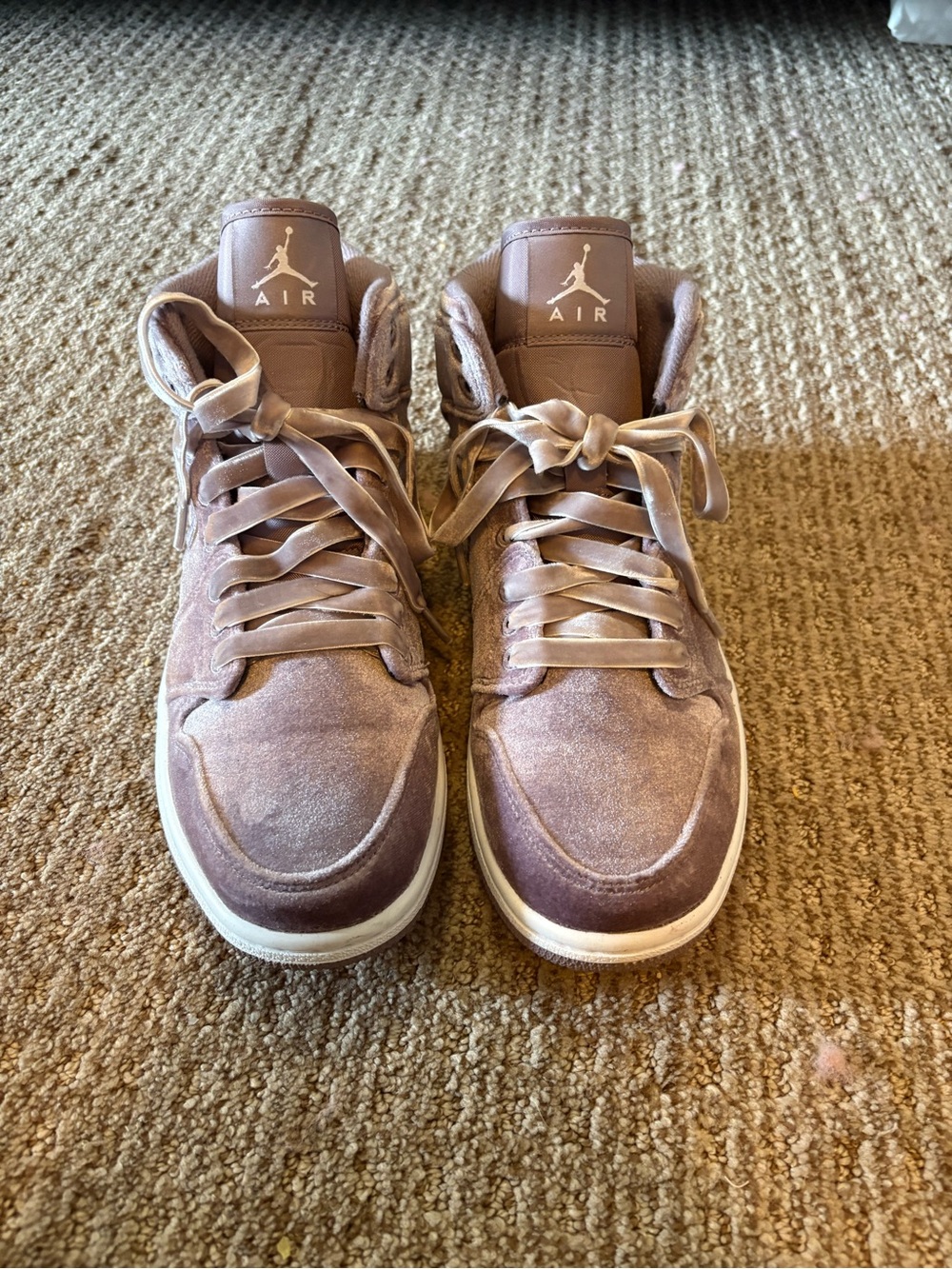 Nike Air Jordan Mid-Top Purple Smoke